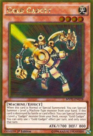 Gold Gadget [MVP1-ENG18] Gold Rare - Yu-Gi-Oh! - Card Brawlers | Quebec | Canada |