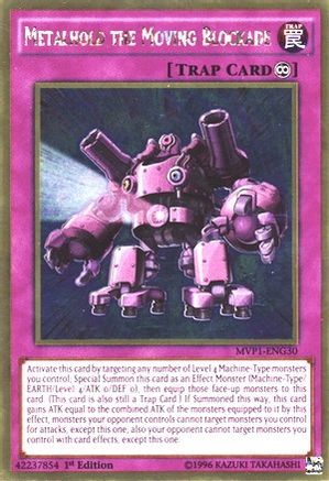 Metalhold the Moving Blockade [MVP1-ENG30] Gold Rare - Yu-Gi-Oh! - Card Brawlers | Quebec | Canada |