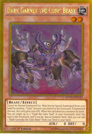 Dark Garnex the Cubic Beast [MVP1-ENG33] Gold Rare - Yu-Gi-Oh! - Card Brawlers | Quebec | Canada |