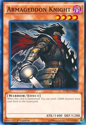 Armageddon Knight [SDPD-EN018] Common - Yu-Gi-Oh! - Card Brawlers | Quebec | Canada |