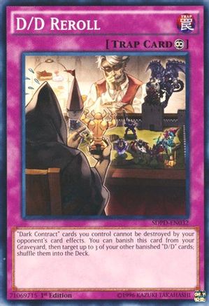 D/D Reroll [SDPD-EN032] Common - Yu-Gi-Oh! - Card Brawlers | Quebec | Canada |