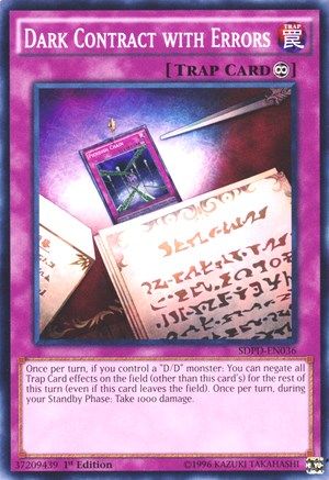 Dark Contract with Errors [SDPD-EN036] Common - Yu-Gi-Oh! - Card Brawlers | Quebec | Canada |