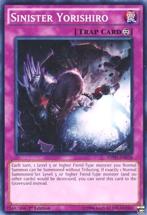 Sinister Yorishiro [SDPD-EN038] Common - Yu-Gi-Oh! - Card Brawlers | Quebec | Canada |