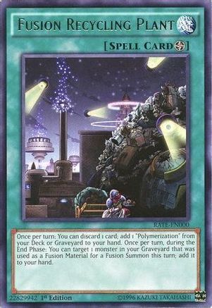 Fusion Recycling Plant [RATE-EN000] Rare - Yu-Gi-Oh! - Card Brawlers | Quebec | Canada |