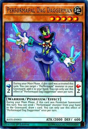 Performapal Dag Daggerman [RATE-EN003] Ultra Rare - Yu-Gi-Oh! - Card Brawlers | Quebec | Canada |