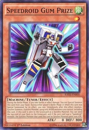 Speedroid Gum Prize [RATE-EN005] Common - Yu-Gi-Oh! - Card Brawlers | Quebec | Canada |