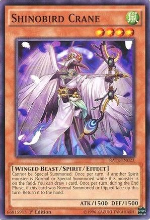 Shinobird Crane [RATE-EN023] Common - Yu-Gi-Oh! - Card Brawlers | Quebec | Canada |