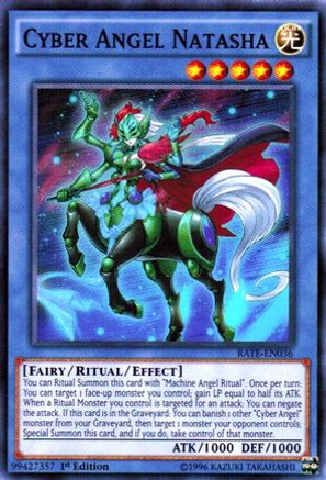 Cyber Angel Natasha [RATE-EN036] Super Rare - Yu-Gi-Oh! - Card Brawlers | Quebec | Canada |