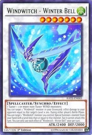 Windwitch - Winter Bell [RATE-EN043] Rare - Yu-Gi-Oh! - Card Brawlers | Quebec | Canada |