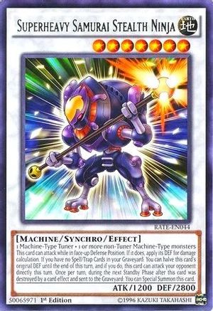 Superheavy Samurai Stealth Ninja [RATE-EN044] Rare - Yu-Gi-Oh! - Card Brawlers | Quebec | Canada |