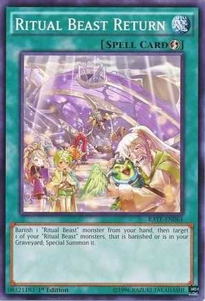 Ritual Beast Return [RATE-EN064] Common - Yu-Gi-Oh! - Card Brawlers | Quebec | Canada |