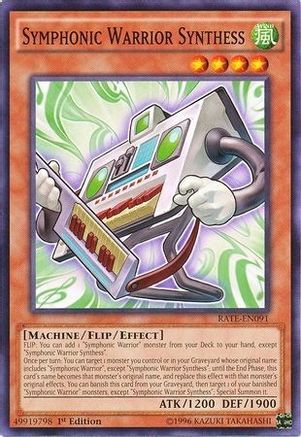 Symphonic Warrior Synthess [RATE-EN091] Common - Yu-Gi-Oh! - Card Brawlers | Quebec | Canada |