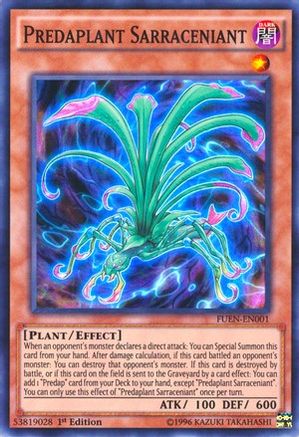 Predaplant Sarraceniant [FUEN-EN001] Super Rare - Yu-Gi-Oh! - Card Brawlers | Quebec | Canada |
