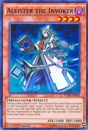 Aleister the Invoker [FUEN-EN026] Super Rare - Yu-Gi-Oh! - Card Brawlers | Quebec | Canada |
