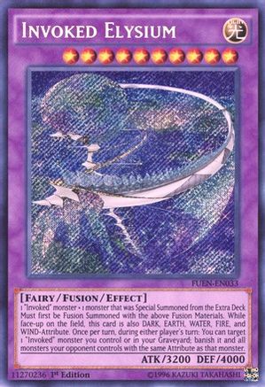 Invoked Elysium [FUEN-EN033] Secret Rare - Yu-Gi-Oh! - Card Brawlers | Quebec | Canada |