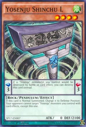 Yosenju Shinchu L [SP17-EN007] Starfoil Rare - Yu-Gi-Oh! - Card Brawlers | Quebec | Canada |