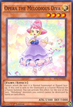 Opera the Melodious Diva [SP17-EN020] Common - Yu-Gi-Oh! - Card Brawlers | Quebec | Canada |