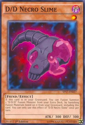 D/D Necro Slime [SP17-EN027] Starfoil Rare - Yu-Gi-Oh! - Card Brawlers | Quebec | Canada |