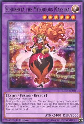Schuberta the Melodious Maestra [SP17-EN035] Starfoil Rare - Yu-Gi-Oh! - Card Brawlers | Quebec | Canada |