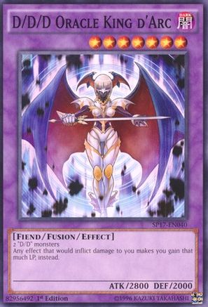 D/D/D Oracle King d'Arc [SP17-EN040] Starfoil Rare - Yu-Gi-Oh! - Card Brawlers | Quebec | Canada |