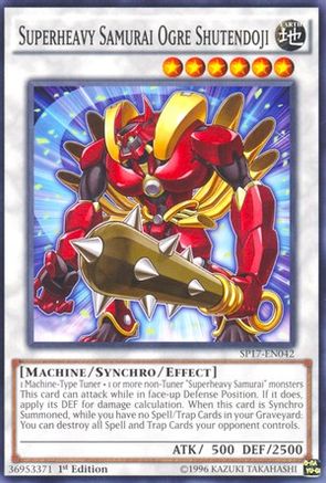 Superheavy Samurai Ogre Shutendoji [SP17-EN042] Starfoil Rare - Yu-Gi-Oh! - Card Brawlers | Quebec | Canada |