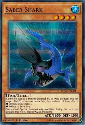 Saber Shark [DUSA-EN004] Ultra Rare - Yu-Gi-Oh! - Card Brawlers | Quebec | Canada |