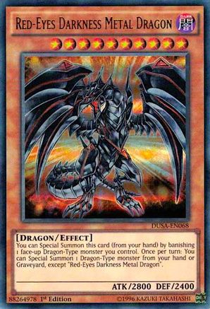 Red-Eyes Darkness Metal Dragon [DUSA-EN068] Ultra Rare - Yu-Gi-Oh! - Card Brawlers | Quebec | Canada |