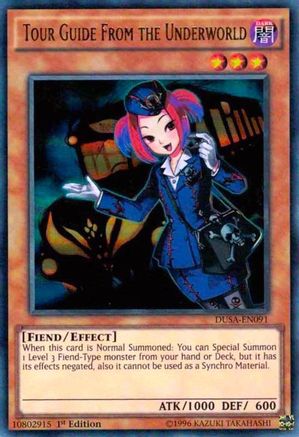 Tour Guide From the Underworld [DUSA-EN091] Ultra Rare - Yu-Gi-Oh! - Card Brawlers | Quebec | Canada |