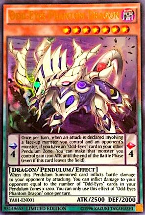 Odd-Eyes Phantom Dragon [YA01-EN001] Ultra Rare - Yu-Gi-Oh! - Card Brawlers | Quebec | Canada |