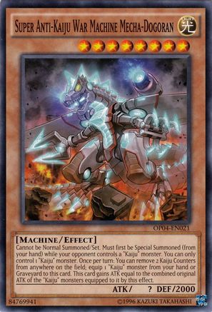 Super Anti-Kaiju War Machine Mecha-Dogoran [OP04-EN021] Common - Yu-Gi-Oh! - Card Brawlers | Quebec | Canada |