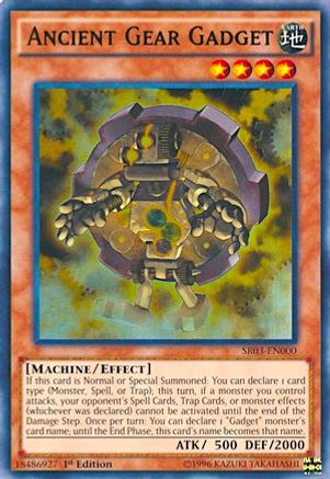 Ancient Gear Gadget [SR03-EN000] Ultra Rare - Yu-Gi-Oh! - Card Brawlers | Quebec | Canada |