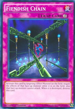 Fiendish Chain [SR03-EN036] Common - Yu-Gi-Oh! - Card Brawlers | Quebec | Canada |