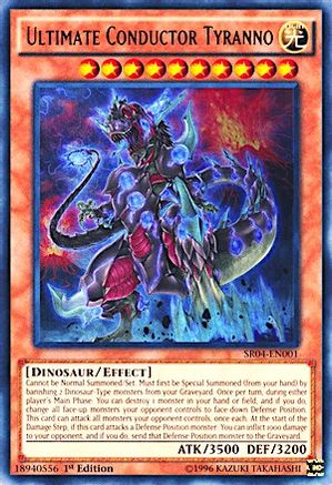 Ultimate Conductor Tyranno [SR04-EN001] Ultra Rare - Yu-Gi-Oh! - Card Brawlers | Quebec | Canada |