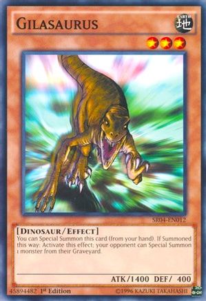 Gilasaurus [SR04-EN012] Common - Yu-Gi-Oh! - Card Brawlers | Quebec | Canada |