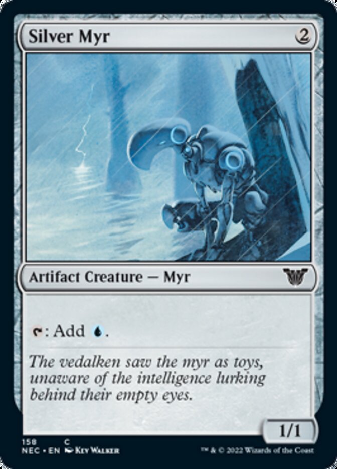 Silver Myr [Kamigawa: Neon Dynasty Commander] - Magic: The Gathering - Card Brawlers | Quebec | Canada |