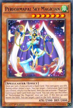 Performapal Sky Magician [MACR-EN001] Rare - Yu-Gi-Oh! - Card Brawlers | Quebec | Canada |