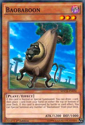 Baobaboon [MACR-EN034] Common - Yu-Gi-Oh! - Card Brawlers | Quebec | Canada |