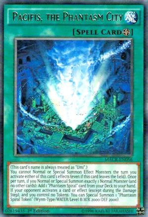 Pacifis, the Phantasm City [MACR-EN056] Rare - Yu-Gi-Oh! - Card Brawlers | Quebec | Canada |