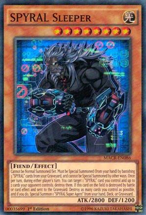 SPYRAL Sleeper [MACR-EN086] Super Rare - Yu-Gi-Oh! - Card Brawlers | Quebec | Canada |