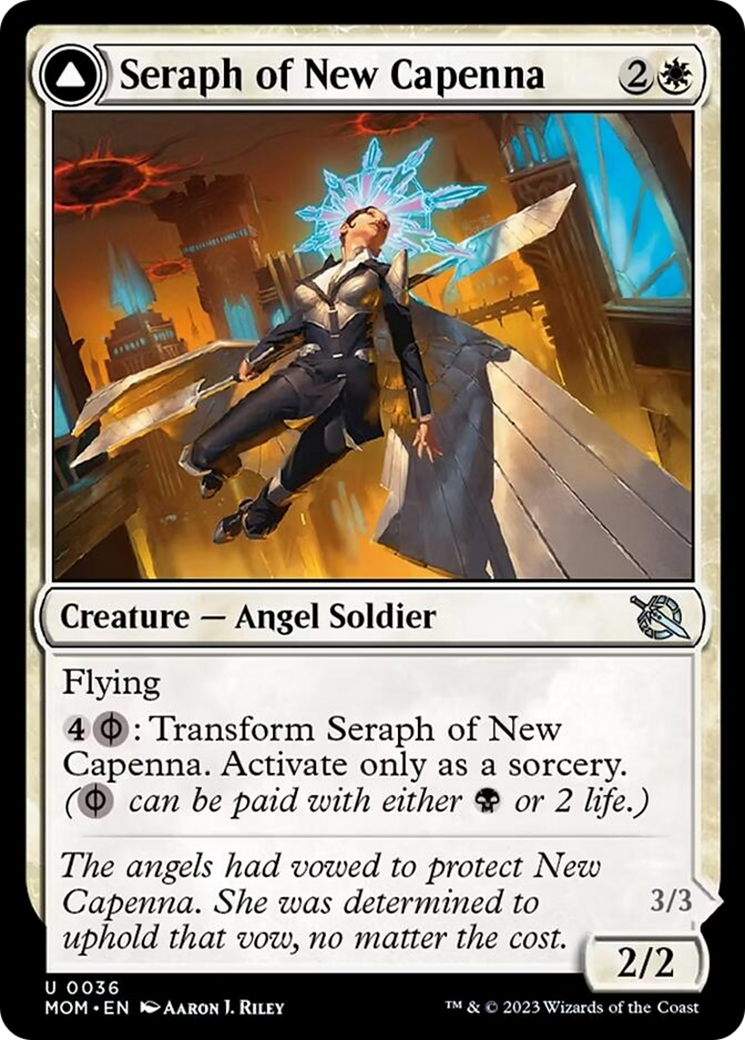 Seraph of New Capenna // Seraph of New Phyrexia [March of the Machine] - Magic: The Gathering - Card Brawlers | Quebec | Canada |