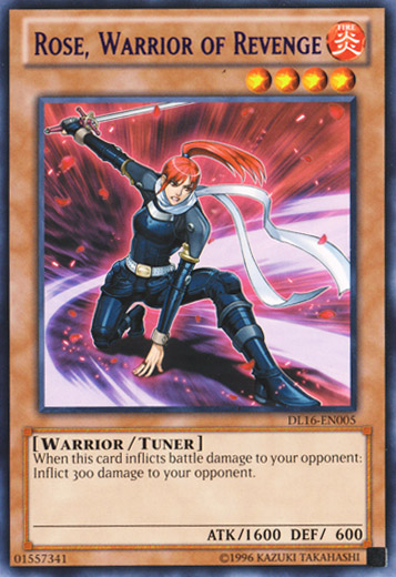 Rose, Warrior of Revenge (Purple) [DL16-EN005] Rare - Yu-Gi-Oh! - Card Brawlers | Quebec | Canada |