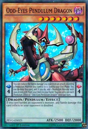 Odd-Eyes Pendulum Dragon [PEVO-EN023] Super Rare - Yu-Gi-Oh! - Card Brawlers | Quebec | Canada |