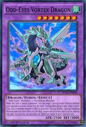 Odd-Eyes Vortex Dragon [PEVO-EN030] Super Rare - Yu-Gi-Oh! - Card Brawlers | Quebec | Canada |