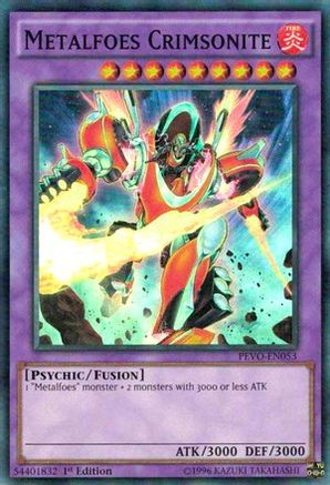 Metalfoes Crimsonite [PEVO-EN053] Super Rare - Yu-Gi-Oh! - Card Brawlers | Quebec | Canada |