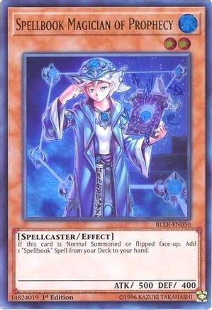 Spellbook Magician of Prophecy [BLLR-EN050] Ultra Rare - Yu-Gi-Oh! - Card Brawlers | Quebec | Canada |