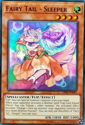 Fairy Tail - Sleeper [OP05-EN007] Super Rare - Yu-Gi-Oh! - Card Brawlers | Quebec | Canada |