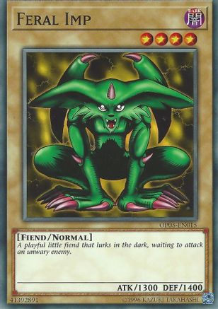 Feral Imp [OP05-EN015] Short Print - Yu-Gi-Oh! - Card Brawlers | Quebec | Canada |