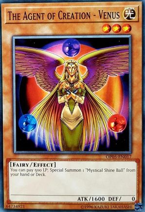 The Agent of Creation - Venus [OP05-EN017] Common - Yu-Gi-Oh! - Card Brawlers | Quebec | Canada |
