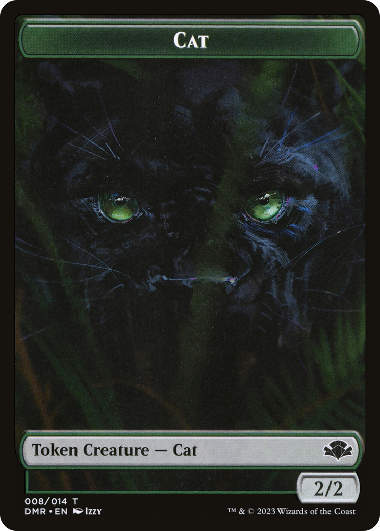 Cat Token (008) [Dominaria Remastered Tokens] - Magic: The Gathering - Card Brawlers | Quebec | Canada |