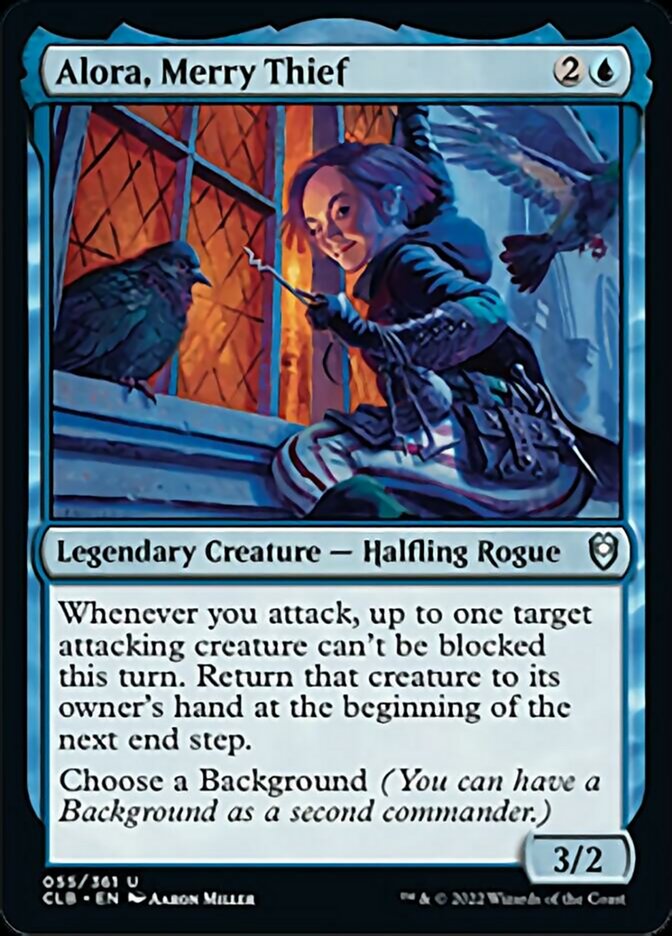 Alora, Merry Thief [Commander Legends: Battle for Baldur's Gate] - Magic: The Gathering - Card Brawlers | Quebec | Canada |